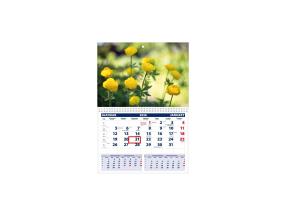 Seinakalender UNO, avatud mõõt 297x425mm (PILT nr. 8) 00320/40210