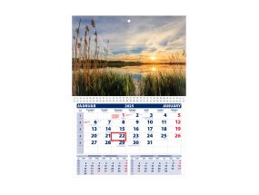 Wall calendar UNO, open size 297x425mm (PICTURE no. 12) 00320/40214