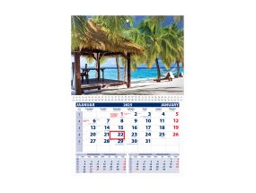 Wall calendar UNO, open size 297x425mm (PICTURE no. 14) 00320/40216