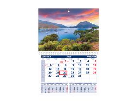 Wall calendar UNO, open size 297x425mm (PICTURE no. 15) 00320/40217