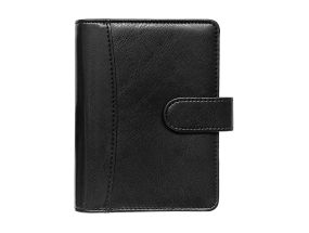 Time-Master calendar Compact A6 WEEK, synthetic leather (BLACK) 00600/40166