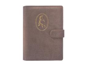 Raamatkalender BOSS A5 Nädal, horisontaal, spiraalköide, FASHION kaaned (CHARME PRUUN) 00071/41215