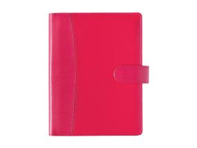 Raamatkalender Boss A5 Nädal horisontaal, spiraalköide, LUX kaaned (ROOSA) 00042/40998