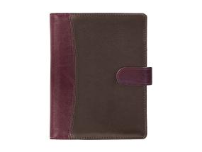 Raamatkalender Boss A5 PÄEV, spiraalköide, LUX kaaned (PRUUN) 00041/40034