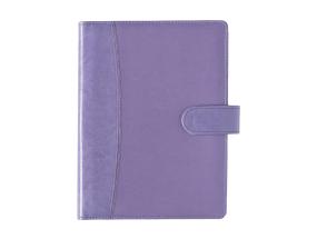 Raamatkalender Boss A5, NÄDAL vertikaal, spiraalköide, LUX kaaned (LILLA) 00043/40532