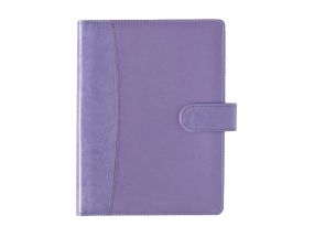 Book calendar Boss A5, WEEK vertical, spiral binding, LUX covers (PURPLE) 00043/40532