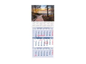 Wall calendar TRIO, open size 297x630mm (PICTURE no. 1) 00321/40219