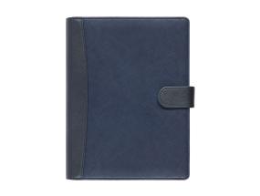 Time-Master kalender Manager A5 (70mm) PÄEV, kunstnahk (TUMESININE) 00701/40158