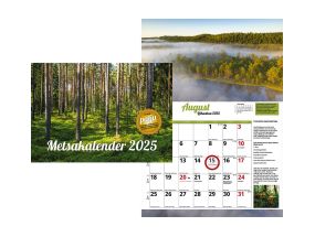 Seinakalender Metsakalender 297x420mm, klamberköide 00323