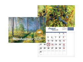 Seinakalender Metsakalender 297x420mm, klamberköide 00323
