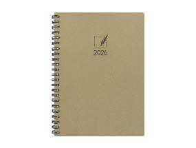 Raamatkalender Nature A5, Eko kaaned (BEEŽ) 40238