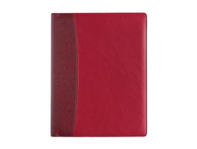 Raamatkalender NÄDAL A4 vertikaal, spiraalköide, LUX kaaned (TUMEPUNANE) 00046/40001