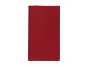 Pocket notebook EURO PLUSS, three-part, LUX covers (DARK RED) 00274/40153