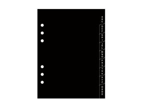 Kalendrisisu Manager A5 plastregister A-Ö (70mm) Sulemees 00709