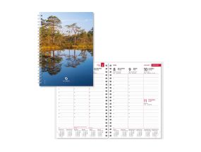 Kalendrisisu A5 nädal vertikaal spiraalköide 00054