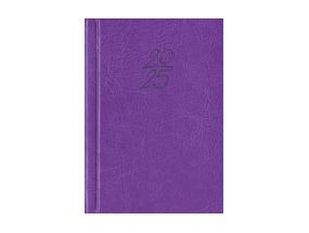 Raamatkalender Kalendermärkmik A6 PÄEV, kunstnahk (LILLA) 00029/40063