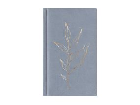 Book calendar DAY B6, hardcover, FASHION covers (LIGHT BLUE) 00260/40362