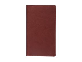 Pocket notebook M1, spiral binding, LUX covers (BROWN) 00270/40130