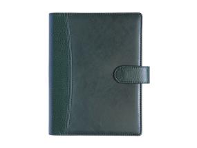 Raamatkalender Boss A5 PÄEV, spiraalköide, LUX kaaned, (ROHELINE) 00041/40036