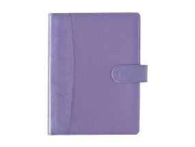 Raamatkalender Boss A5 Nädal horisontaal, spiraalköide, LUX kaaned (LILLA) 00042/40980