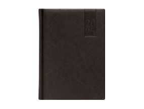 Book calendar WEEK A5, vertical, hardcover, (BLACK) 00040/40066