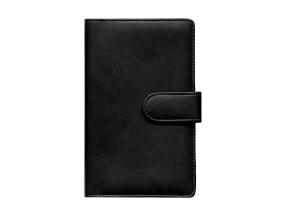 Kalendermärkmik Miniboss PÄEV, spiraalköide, LUX kaaned (MUST) 00267/40273