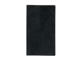 Pocket notebook MINI, spiral binding, plastic covers (BLACK) 00252/40122