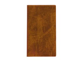 Pocket notebook MINI, spiral binding, plastic covers (BROWN) 00252/41126
