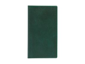 Pocket notebook M1, spiral binding, plastic covers (GREEN) 00250/40127