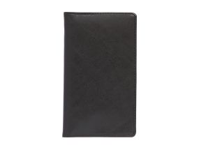 Pocket notebook M1, spiral binding, LUX covers (BLACK) 00270/40134