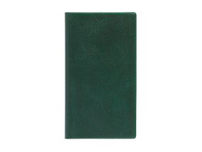 Pocket notebook EURO, spiral binding, plastic covers (GREEN) 00258/40142