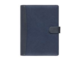Time-Master calendar Manager A5 (70mm) WEEK, artificial leather (DARK BLUE) 00700/40156