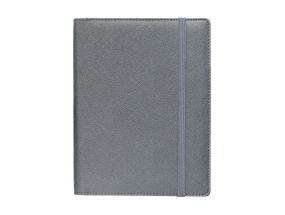 Book calendar Boss A5 DAY, spiral bound, SHINE covers (GRAY) 00084/40170