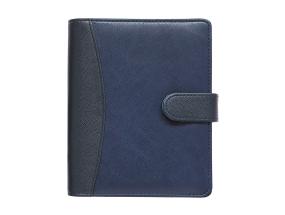 Time-Master kalender Compact A6 PÄEV, kunstnahk (SININE) 00601/40172