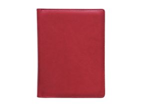 Book calendar Week A5 UNIVERSAL, spiral binding, Comfort covers (DARK RED) 00057/41113