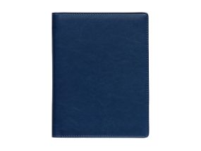 Book calendar Boss A5, horizontal division, spiral binding Comfort cover (BLUE) 00050/41098