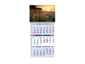 Wall calendar TRIO, open size 297x630mm (PICTURE no. 5) 00321/40223
