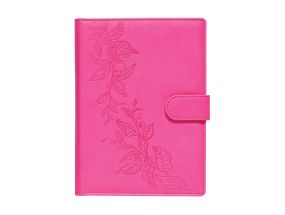 Книга-календарь Boss A5 DAY, спиральный переплет, FASHION обложки (FUCHSIA PINK) 00070/40334