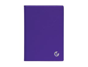 Book calendar Boss A5, horizontal division, spiral bound plastic cover (PURPLE) 00032/40335