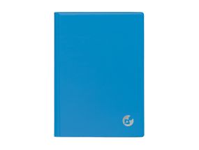 Book calendar Boss A5, horizontal division, spiral bound plastic cover (LIGHT BLUE) 00032/40337