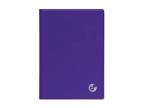 Raamatkalender Boss A5, NÄDAL vertikaal, spiraalköide, plastkaaned (LILLA) 00039/40339