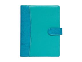 Raamatkalender Boss A5 PÄEV, spiraalköide, LUX kaaned, (TÜRKIIS) 00041/40304