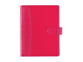 Book calendar Boss Day A5, spiral bound, LUX cover, (PINK) 00041/40807