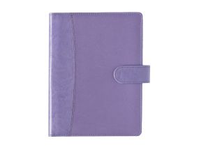 Book calendar Boss Day A5, spiral binding, LUX cover, (PURPLE) 00041/40806