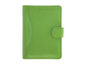 Календарь Time-Master Compact A6 WEEK, кожаный (LIME GREEN) 00612/40373