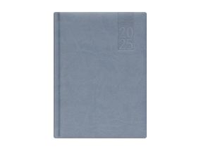 Book calendar WEEK A5, horizontal, hardcover, (DARK BLUE) 00030/40699