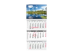 Wall calendar TRIO EXTRA, open size 297x640mm (PICTURE no. 7) 00319/40511