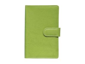 Блокнот-календарь Miniboss DAY, спиральный переплет, обложки LUX (OLIVE GREEN) 00267/40925