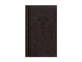 Raamatkalender PÄEV B6, kõvaköide, FASHION kaaned (MUST) 00260/40485