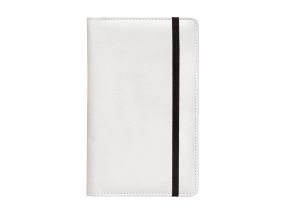 Calendar notebook Miniboss WEEK, spiral binding, SHINE covers (WHITE) 00089/41197